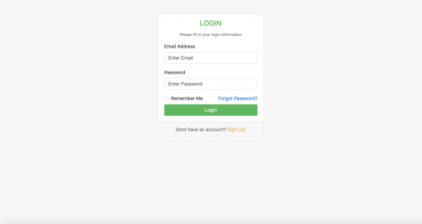 Bootstrap 4 – Login & Registration Forms